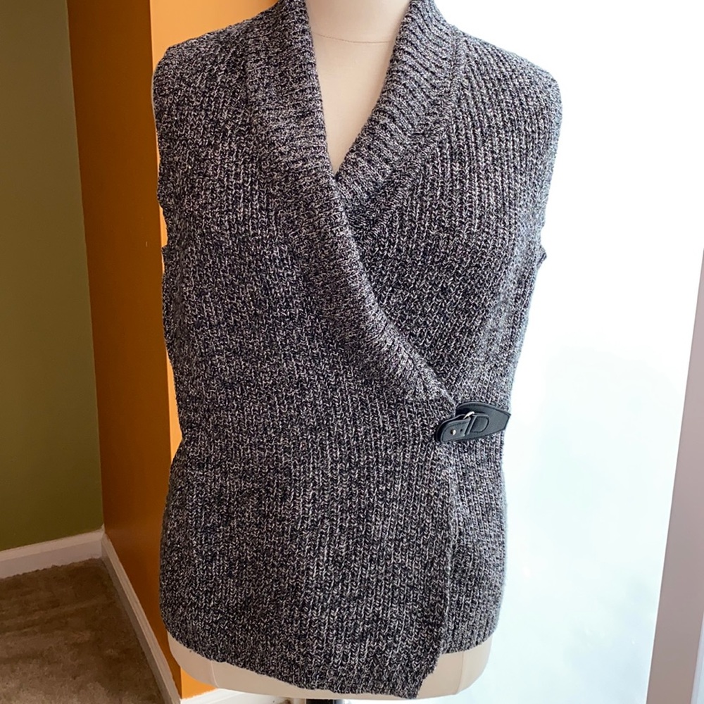 Charter Club Sz 0X Wrap Sweater Vest